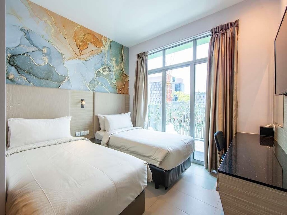 Habitación Premium con 2 camas individuales del hotel Ibis Styles Singapore Albert
