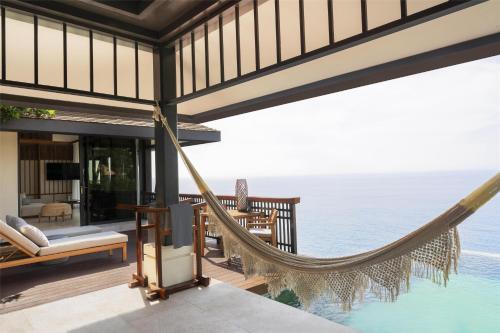 Villa con piscina frente al mar - Cama extragrande del hotel Banyan Tree Cabo Marques. Foto 4