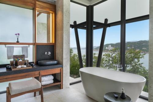 Villa con piscina y vistas a la bahía - 2 camas del hotel Banyan Tree Cabo Marques. Foto 4