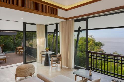 Villa Familiar de 2 dormitorios con piscina y vistas al mar - Cama extragrande y 2 camas individuales del hotel Banyan Tree Cabo Marques. Foto 2