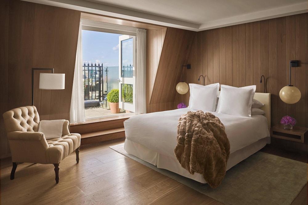 Habitación Premier, 1 cama de matrimonio, terraza del hotel The London Edition