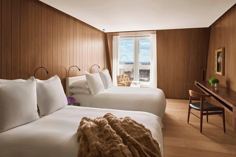 Loft, 2 camas individuales del hotel The London Edition. Foto 6
