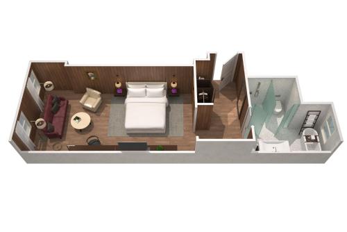 Habitación Premier Loft King del hotel The London Edition. Foto 1