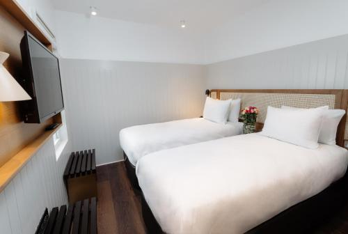 Habitación Doble - 2 camas del hotel Leicester House. Foto 3