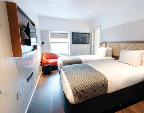 Habitación Doble - 2 camas del hotel Leicester House. Foto 4