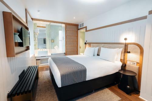 Habitación Doble del hotel Leicester House. Foto 3