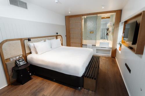 Habitación Doble del hotel Leicester House. Foto 4