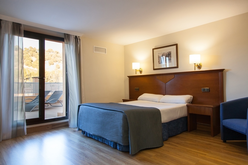 Habitación doble Balcón o Terraza del hotel Porcel Alixares