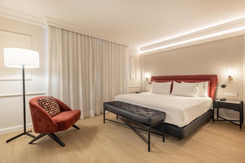 Junior suite del hotel Eurostars San Antón