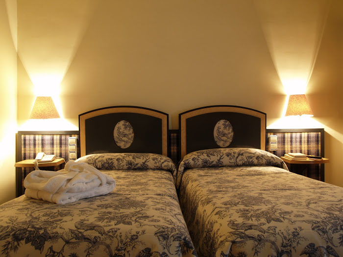 Habitación doble 2 camas del hotel Macià Cóndor