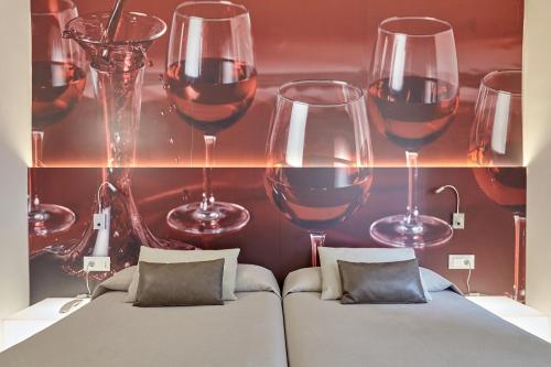 Habitación Doble - 2 camas del hotel Macià Granada Five Senses Rooms and Suites. Foto 9