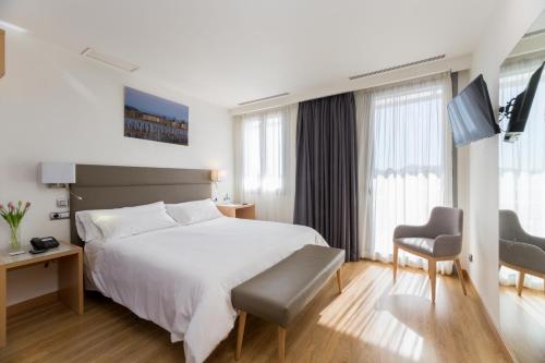 Habitación Deluxe - 1 cama grande del hotel Palacio De Aiete. Foto 1