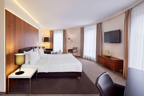 Suite Junior del hotel Lindner Dusseldorf Airport, Part Of Jdv By Hyatt. Foto 6