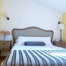 Habitación individual del hotel Hospederia De Los Reyes