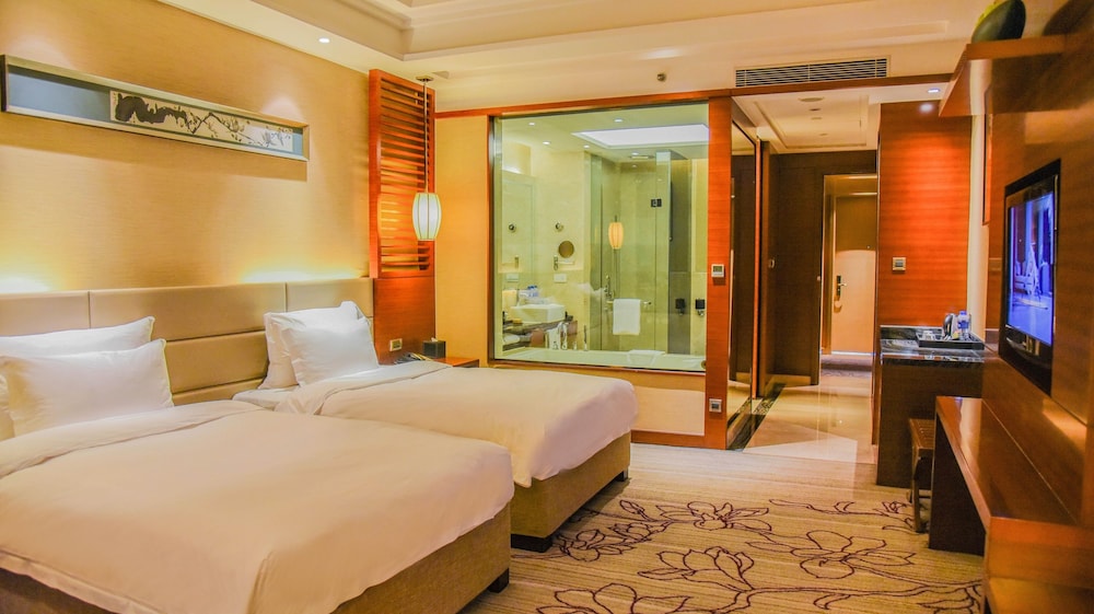 HABITACIÓN SUPERIOR, 2 Camas Individuales, Balcón Privado del hotel Pullman Foshan Shunde. Foto 3