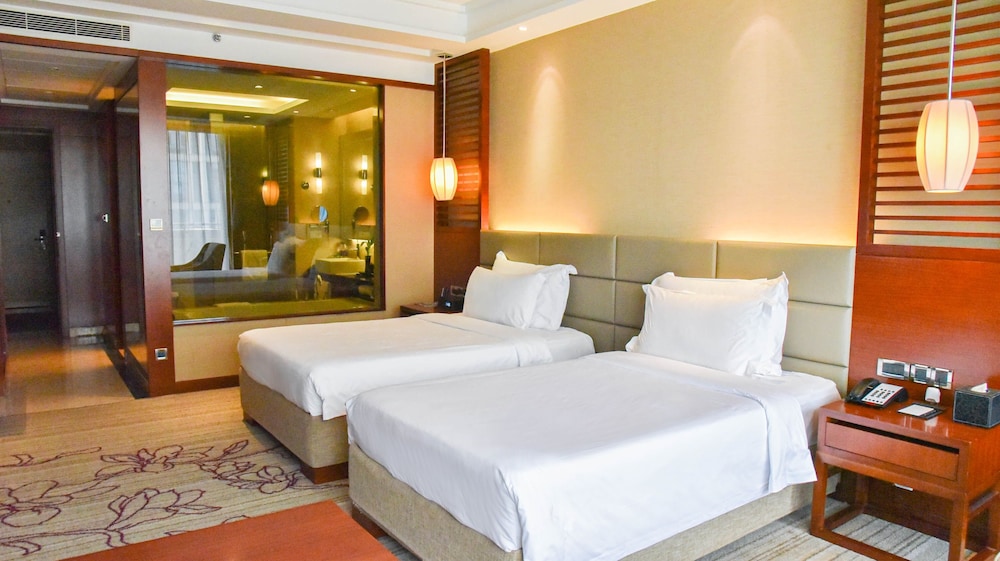 HABITACIÓN DELUXE, 2 Camas Individuales, Balcón Privado del hotel Pullman Foshan Shunde. Foto 2