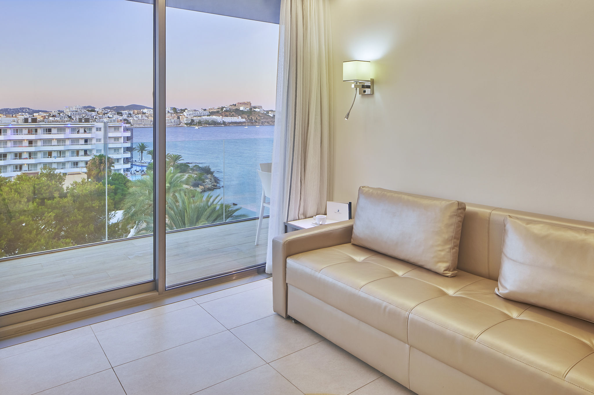 Habitación doble Vista Parcial Mar Superior del hotel Torre Del Mar