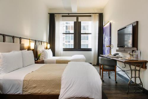 Estudio - 2 camas grandes del hotel Refinery