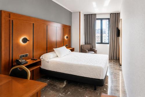 Habitación Individual Económica del hotel Condestable Iranzo