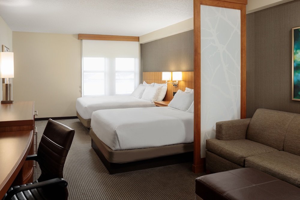 Dos camas Queen en planta alta (sin sofá - cama) del hotel Hyatt Place New Orleans Convention Center