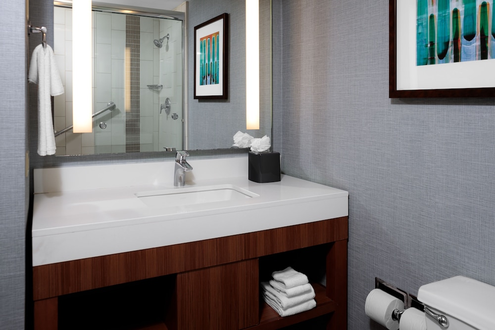 Habitación con cama King en planta alta (con sofá - cama) del hotel Hyatt Place New Orleans Convention Center. Foto 5