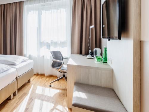 Habitación Doble Superior del hotel Zeitgeist Vienna Hauptbahnhof. Foto 4