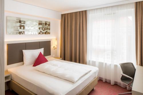 Habitación Doble Estándar del hotel Zeitgeist Vienna Hauptbahnhof. Foto 3