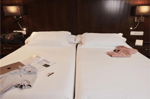 Habitación Doble adaptada para personas con discapacidad - 2 camas del hotel HO Ciudad de Jaén. Foto 8