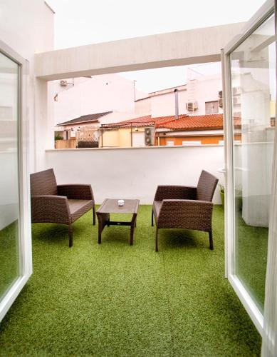 Habitación Doble con terraza - 1 o 2 camas del hotel Europa. Foto 8