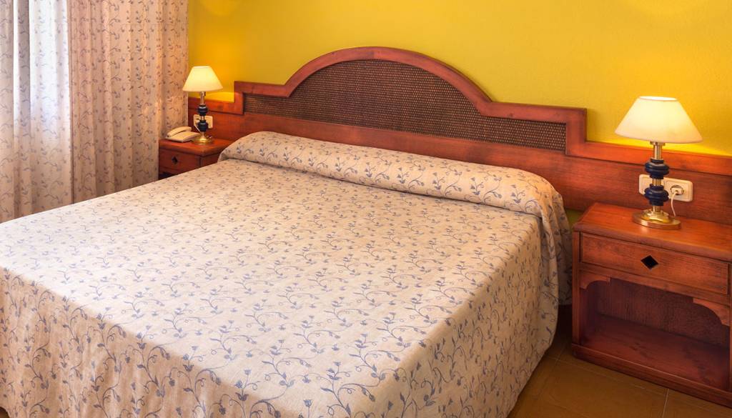 Habitación individual del hotel Izán Cavanna