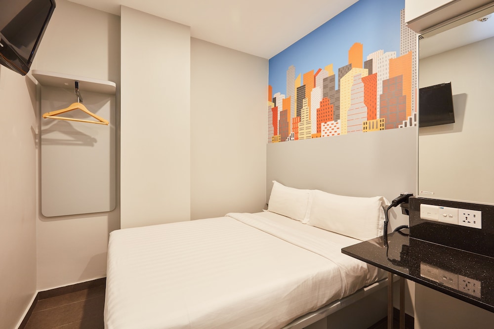 Habitación doble sin ventana 1 Cama doble del hotel Ibis Budget Singapore Bugis (sg Clean)