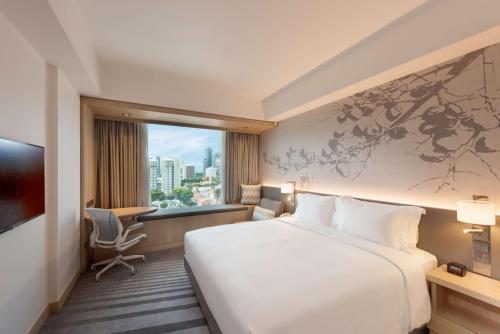 Deluxe City Family Room del hotel Hilton Garden Inn Singapore Serangoon