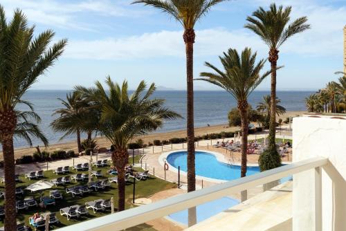 Habitación Doble con vistas al mar Menor del hotel Aluasun Doblemar