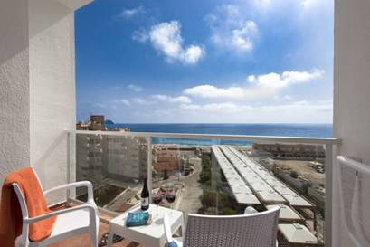 Doble Vista Mar Mediterraneo del hotel Aluasun Doblemar. Foto 3