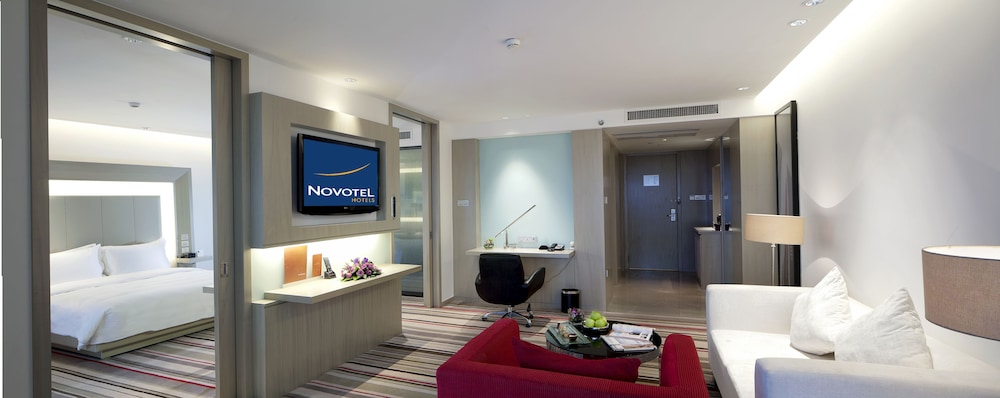 Executive Suite 1 Cama King Size del hotel Novotel Nanjing East Suning. Foto 2