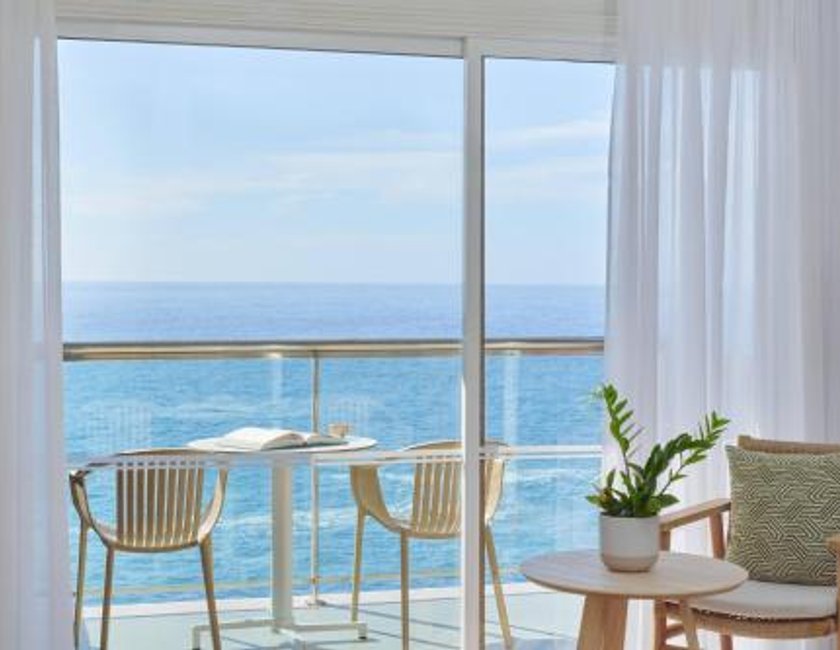 Habitación Melia con vistas frontales al mar del hotel Meliá La Palma