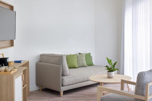 Habitación Premium con vistas frontales al mar y terraza acristalada del hotel Meliá La Palma. Foto 17