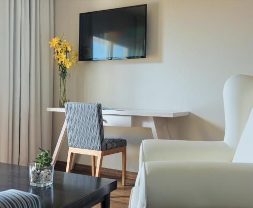 Suite con vistas al mar del hotel H10 Taburiente Playa