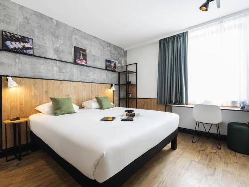 Habitación Doble Estándar del hotel ibis Lyon Sud Oullins. Foto 2