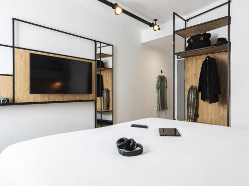 Habitación Doble Estándar del hotel ibis Lyon Sud Oullins. Foto 5