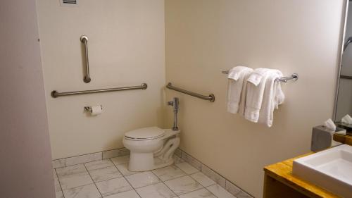 Estudio Grand con cama extragrande, adaptado del hotel Downtown Grand Las Vegas. Foto 2
