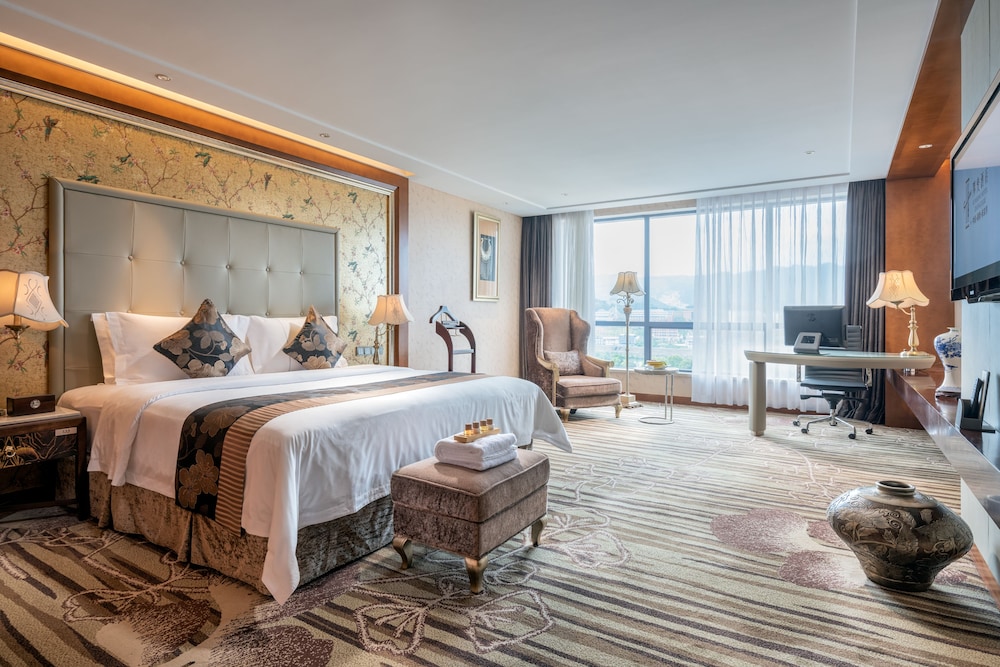 Habitación doble característica del hotel Sunshine Zhangjiajie