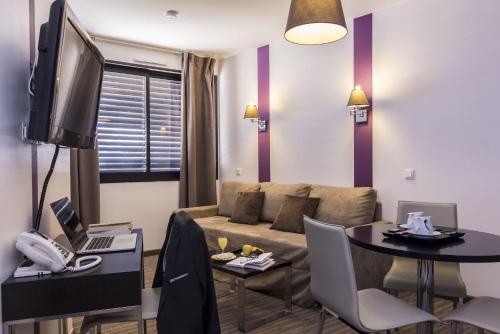 Apartamento de 1 dormitorio del hotel Zenitude Swiss Apparthotels. Foto 3