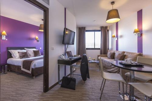Apartamento de 1 dormitorio del hotel Zenitude Swiss Apparthotels. Foto 6
