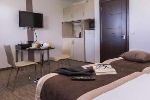 Estudio Doble con 2 camas individuales del hotel Zenitude Swiss Apparthotels
