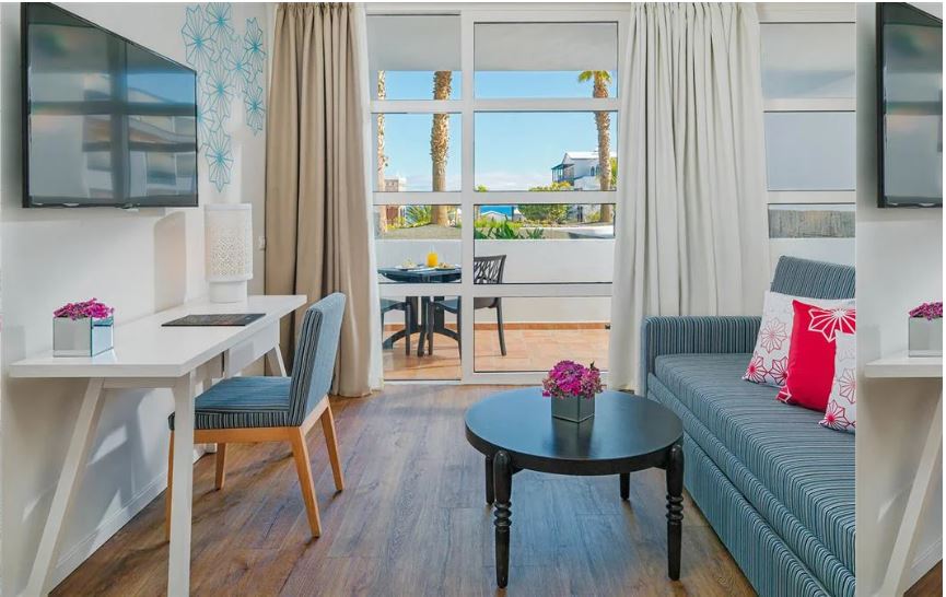 Habitación doble Vista Mar del hotel H10 Rubicón Horizons Collection. Foto 1