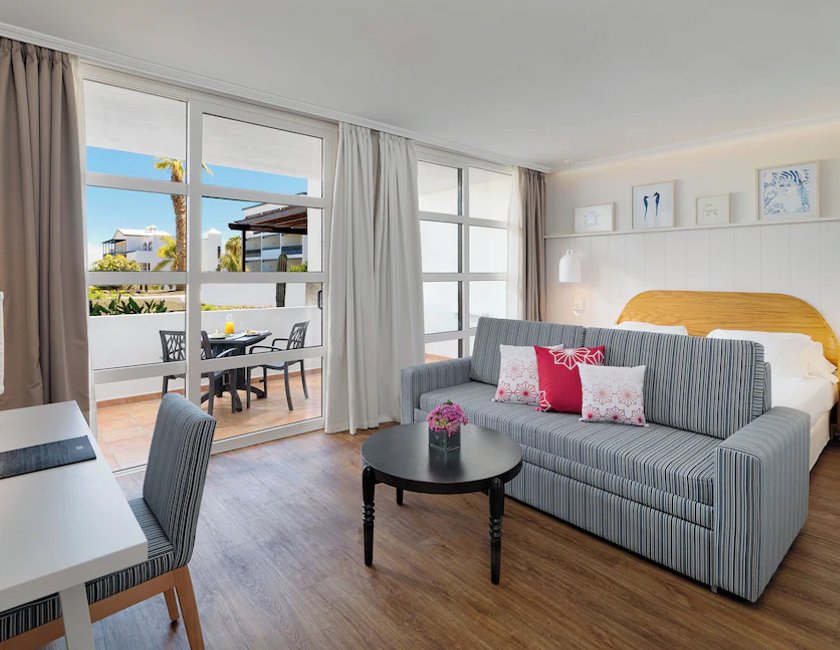 Habitación doble Vista Jardín Con Vistas del hotel H10 Rubicón Horizons Collection. Foto 4