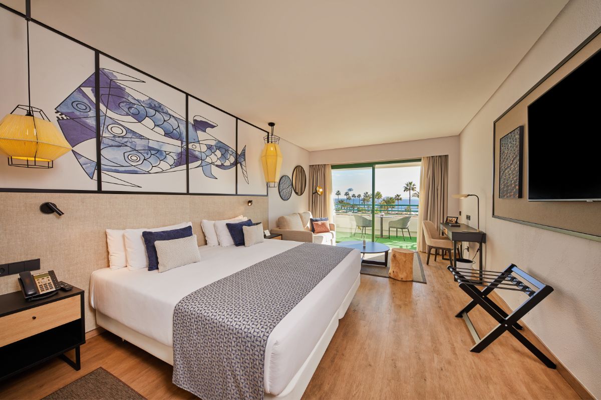 Habitación doble Vista Mar Superior Club del hotel Dreams Lanzarote Playa Dorada Resort and Spa
