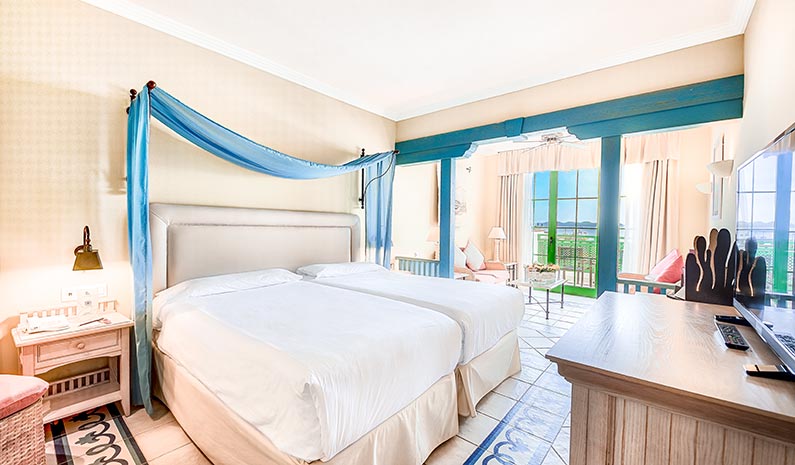 Habitación doble Vista Parcial Mar del hotel LIVVO Volcán Lanzarote