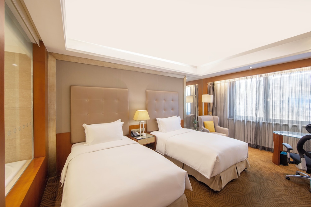 HABITACIÓN DE LUJO, Camas Gemelas, Vistas a la Ciudad del hotel Sofitel Harbin. Foto 3
